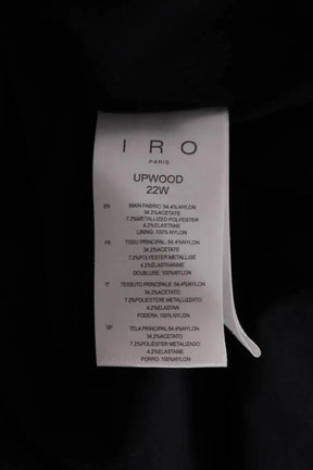 Robe Iro Noir en Synthétique