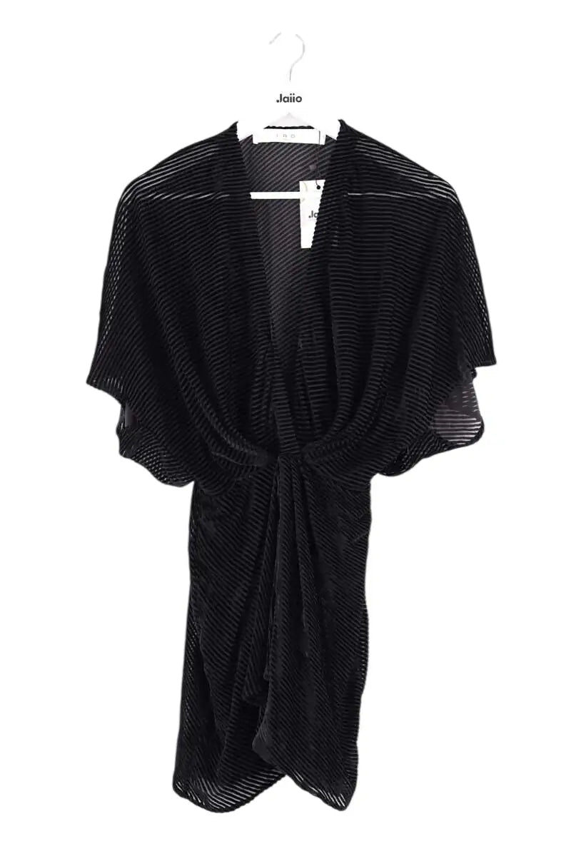 Robe Iro Noir en Synthétique, taille XS - Seconde Main