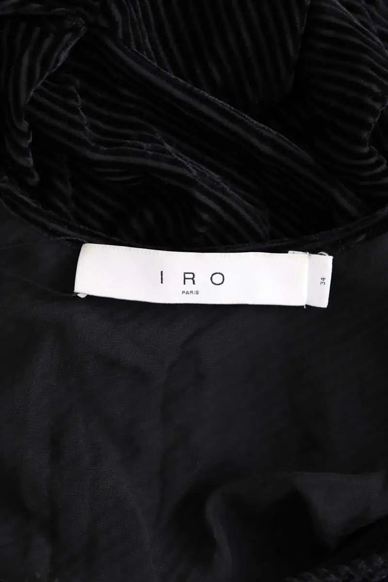 Robe Iro Noir en Synthétique