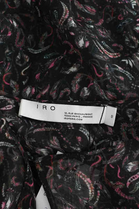 Robe Iro Noir en Viscose