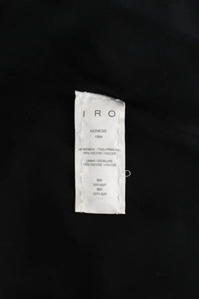 Robe Iro Noir en Viscose