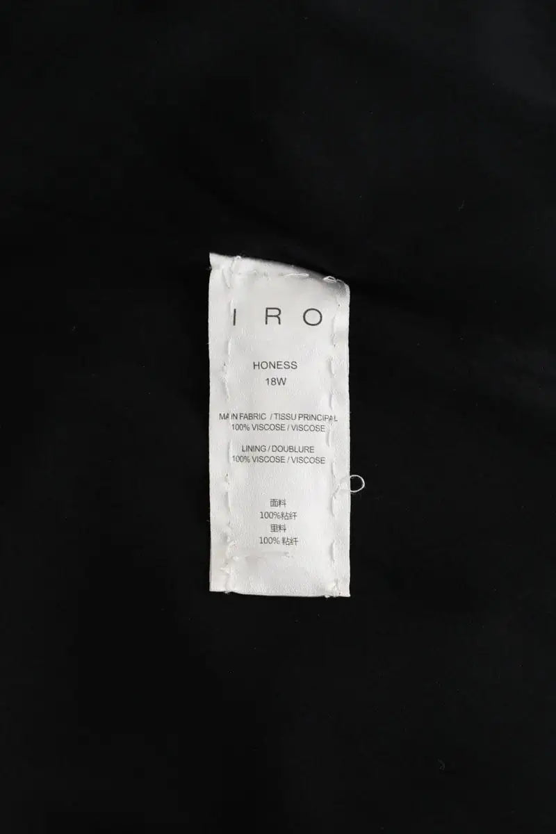 Robe Iro Noir en Viscose