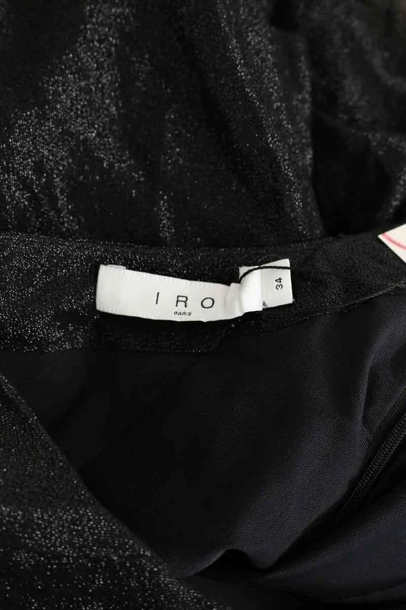 Robe Iro Noir en Viscose