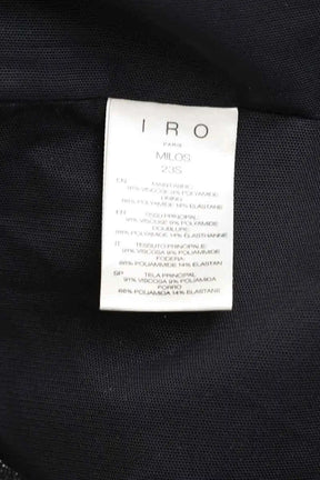 Robe Iro Noir en Viscose