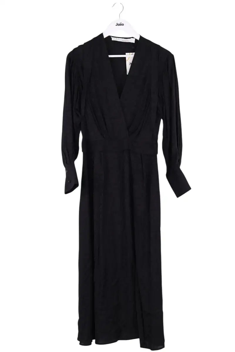 Robe Iro Noir en Viscose, taille XS - Seconde Main