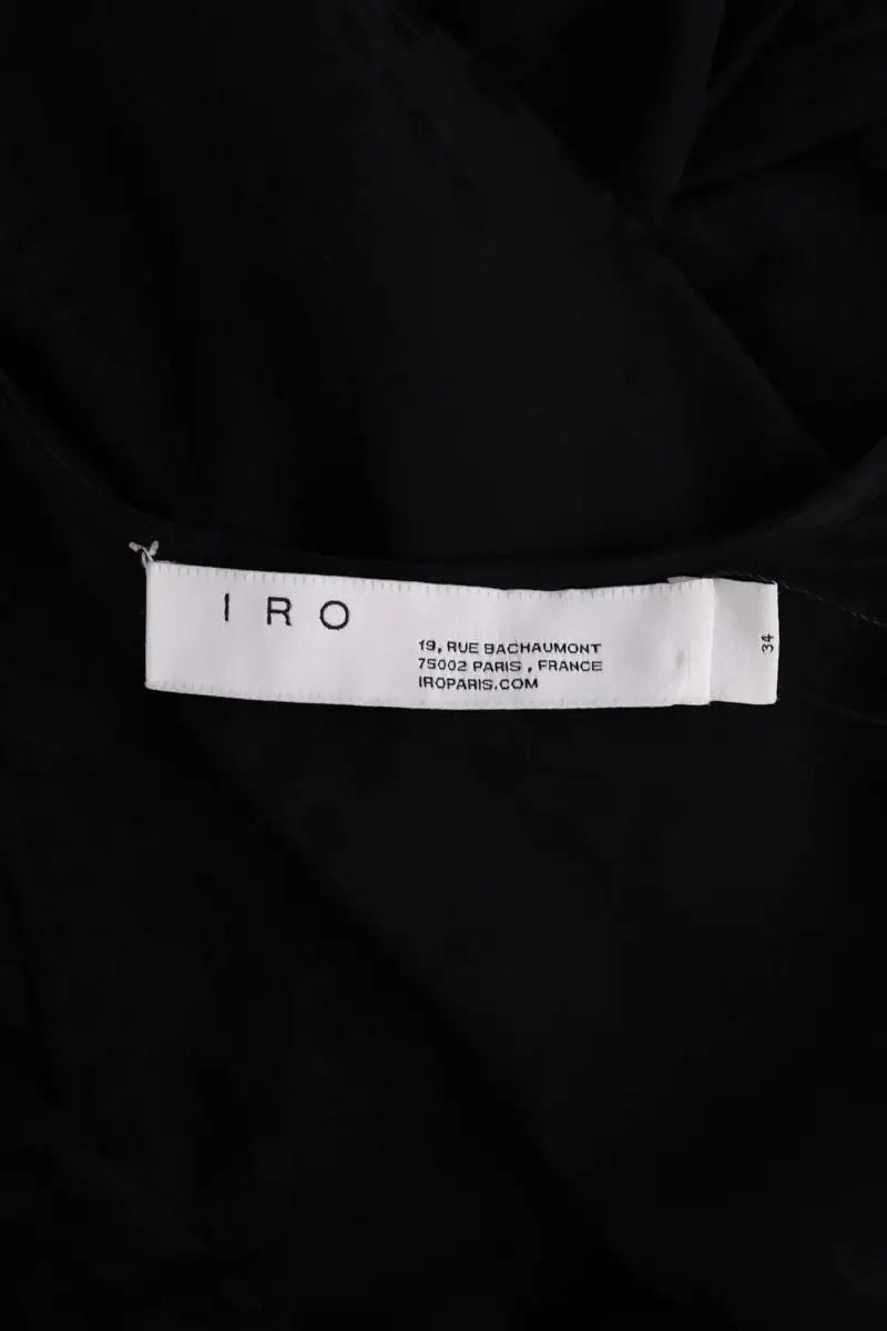 Robe Iro Noir en Viscose