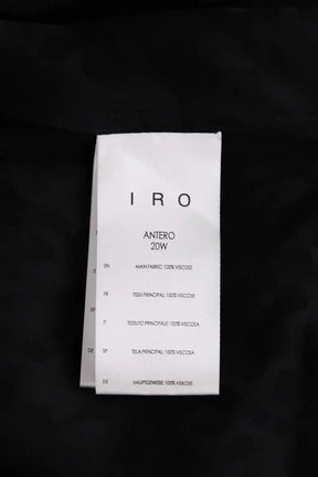 Robe Iro Noir en Viscose