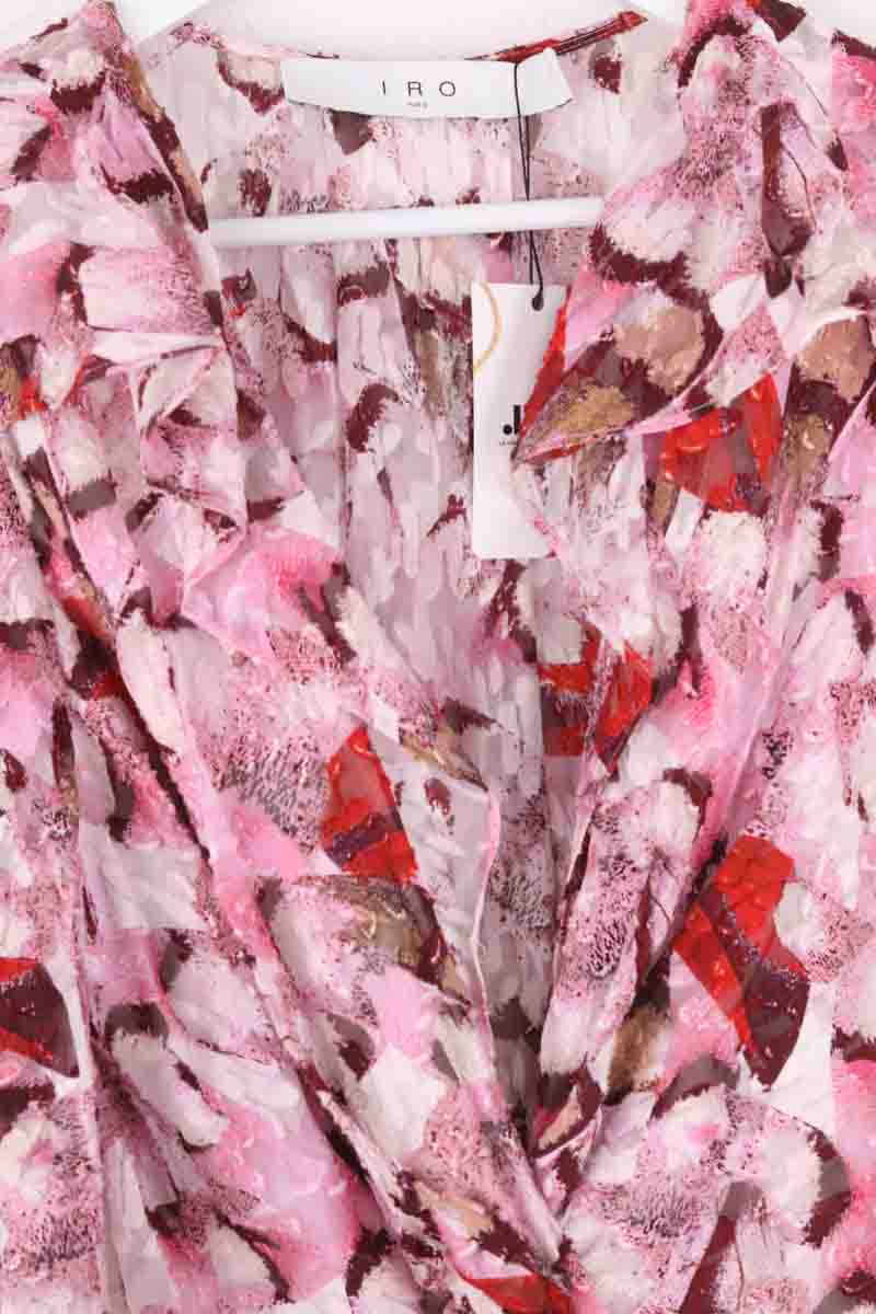 Robe Iro Rose en Soie