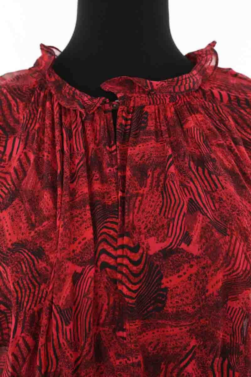 Robe Iro Rouge en Viscose