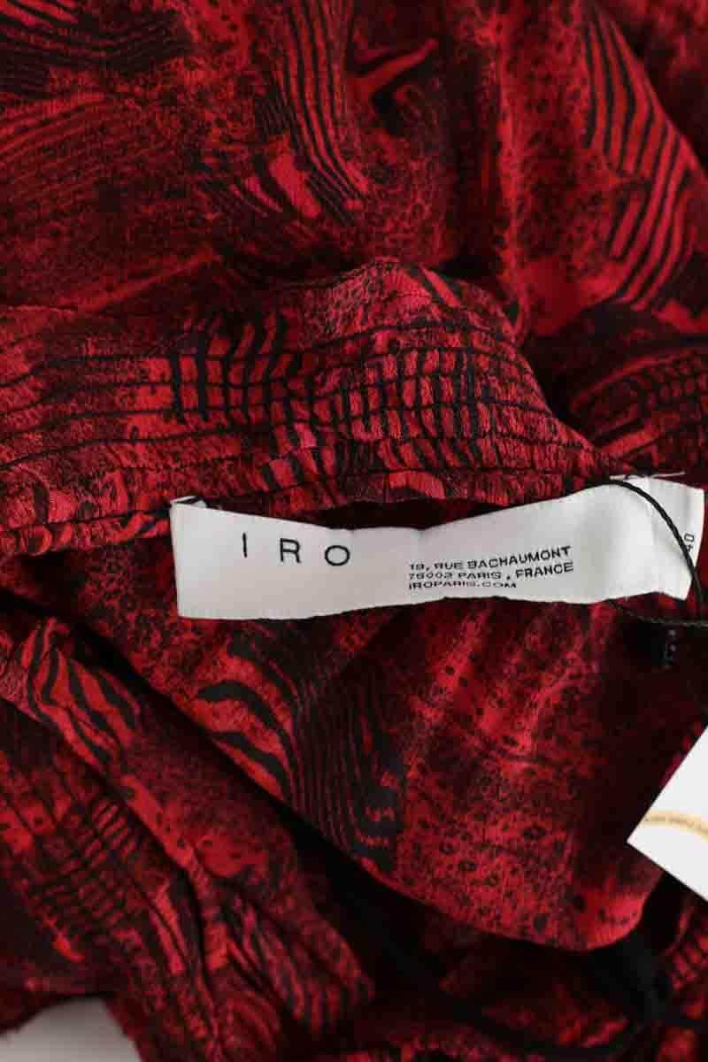 Robe Iro Rouge en Viscose