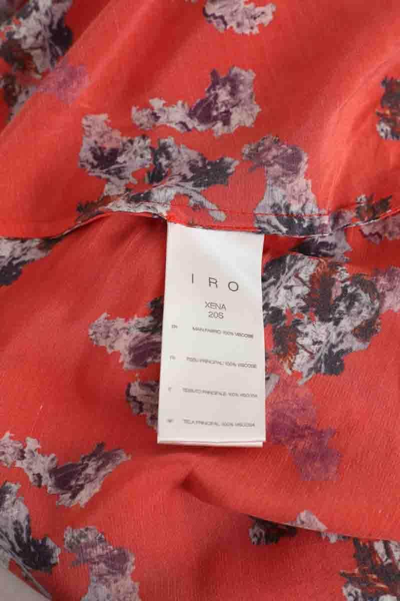 Robe Iro Rouge en Viscose