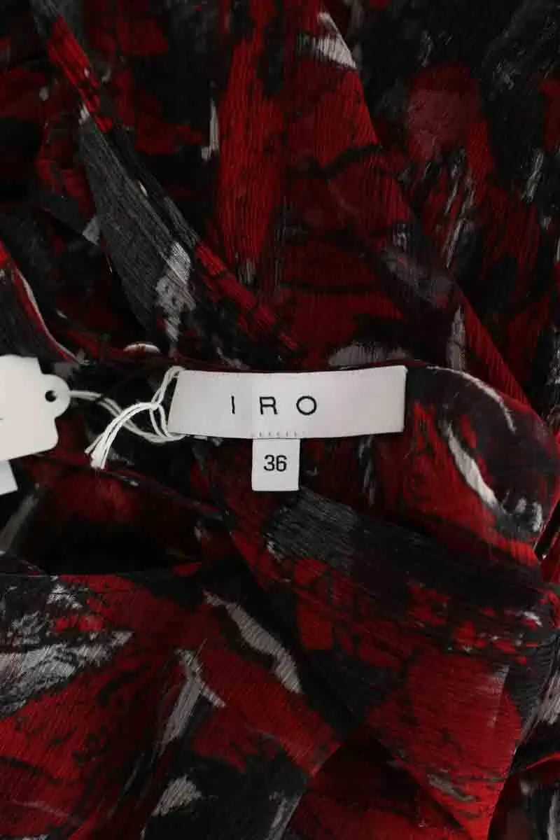 Robe Iro Rouge en Viscose
