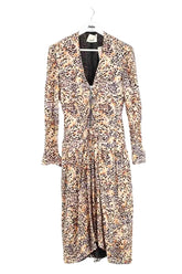 Robe Isabel Marant Beige en Polyester, taille S - Seconde Main