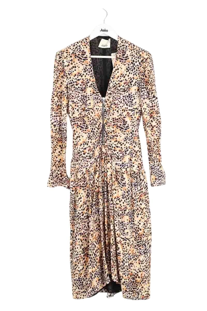 Robe Isabel Marant Beige en Polyester, taille S - Seconde Main