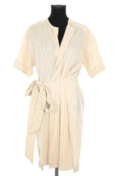 Robe Isabel Marant Beige en Soie, taille S - Seconde Main