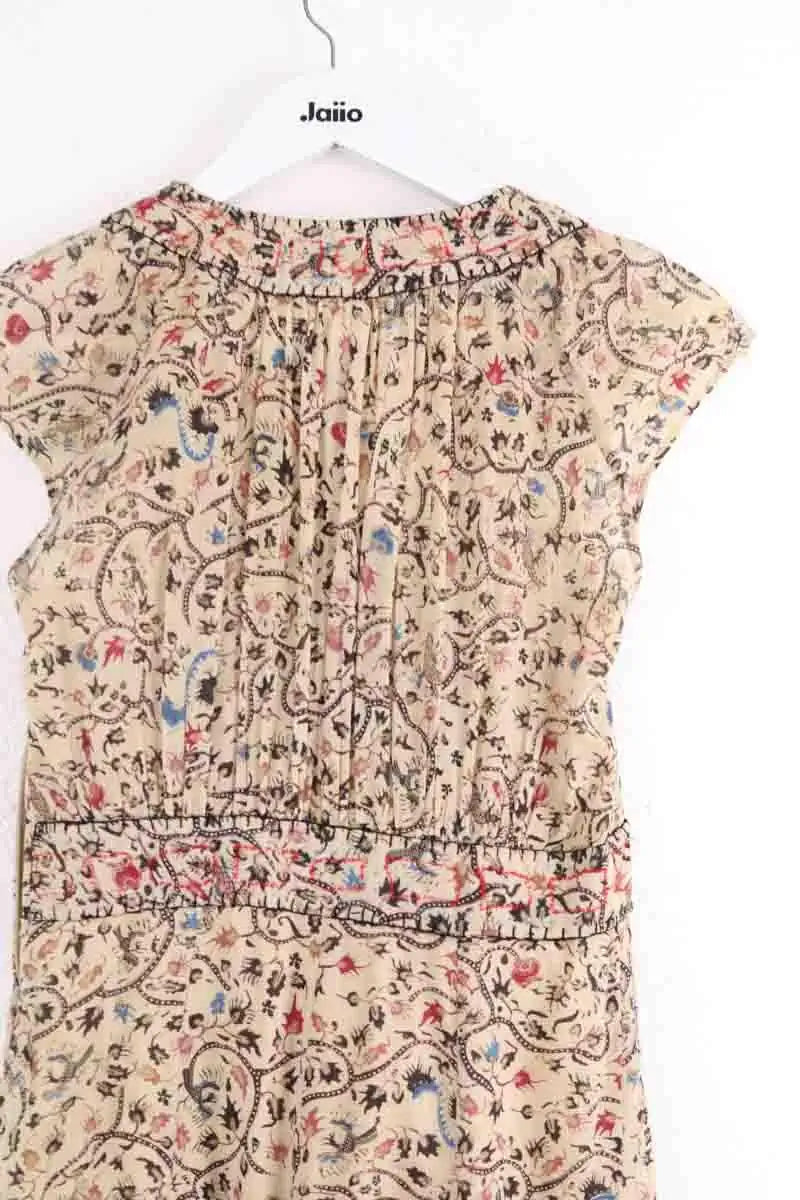 Robe Isabel Marant Beige en Synthétique