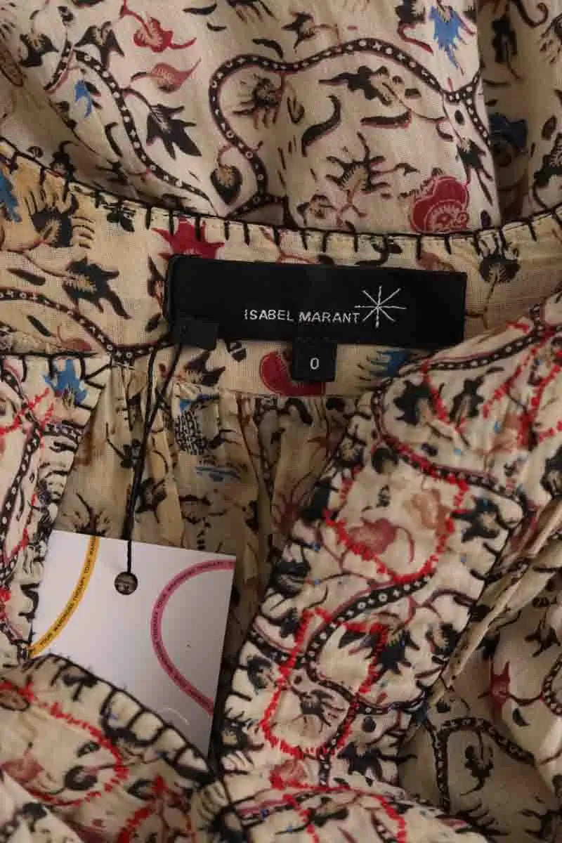 Robe Isabel Marant Beige en Synthétique