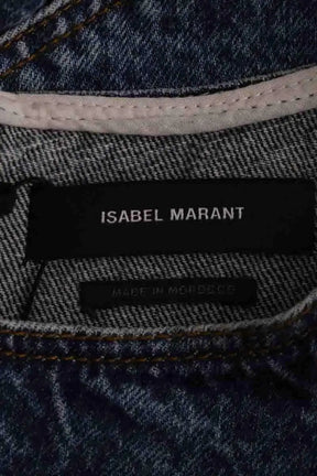 Robe Isabel Marant Bleu en Coton