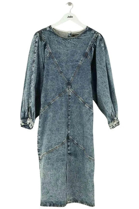 Robe Isabel Marant Bleu en Coton, taille XS - Seconde Main