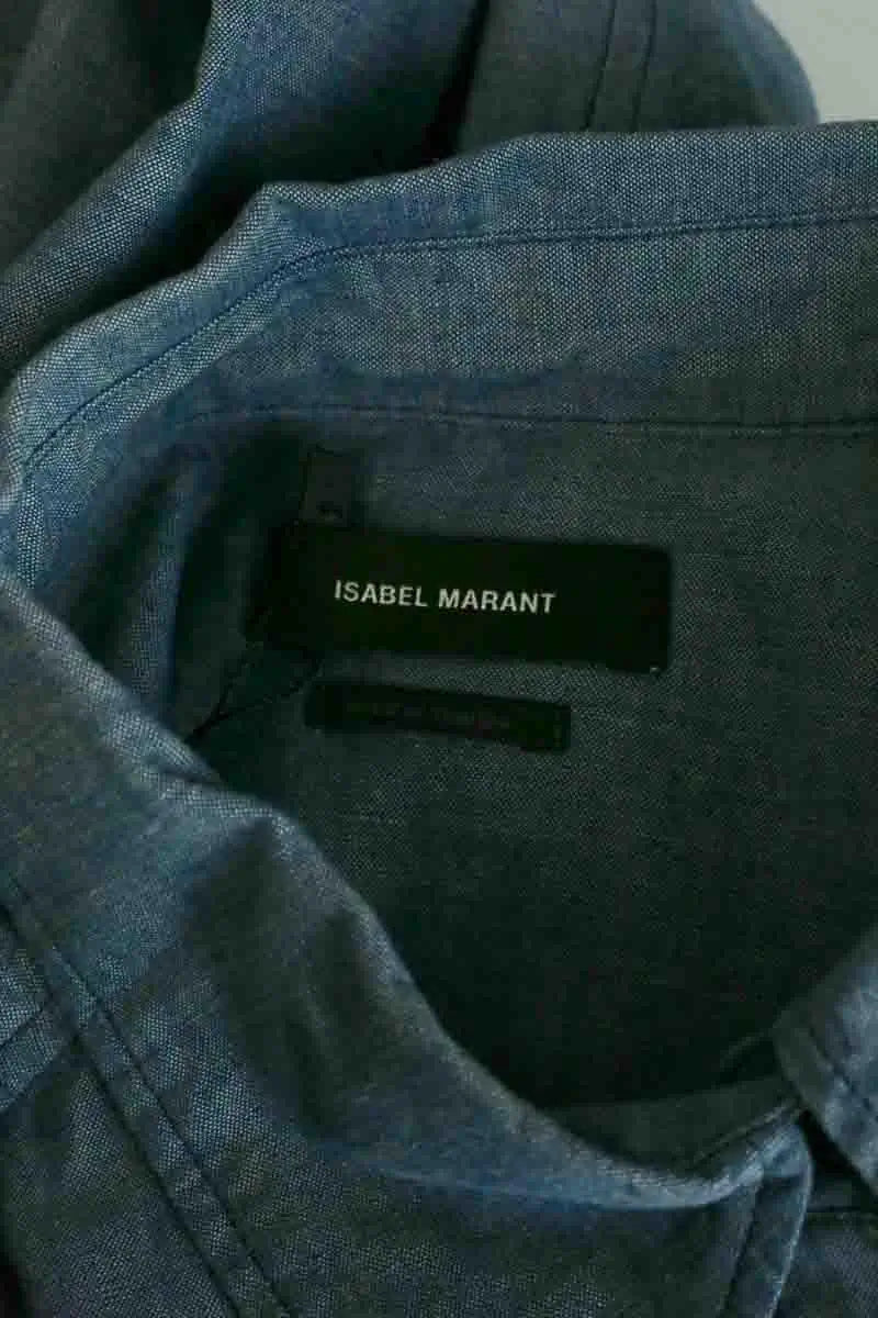 Robe Isabel Marant Bleu en Coton
