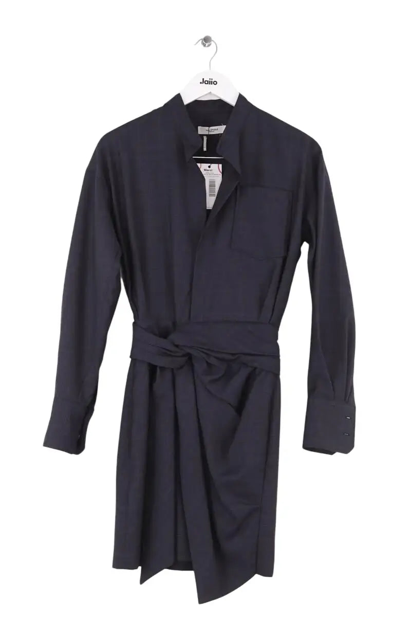 Robe Isabel Marant Étoile Anthracite en Laine, taille XS - Seconde Main