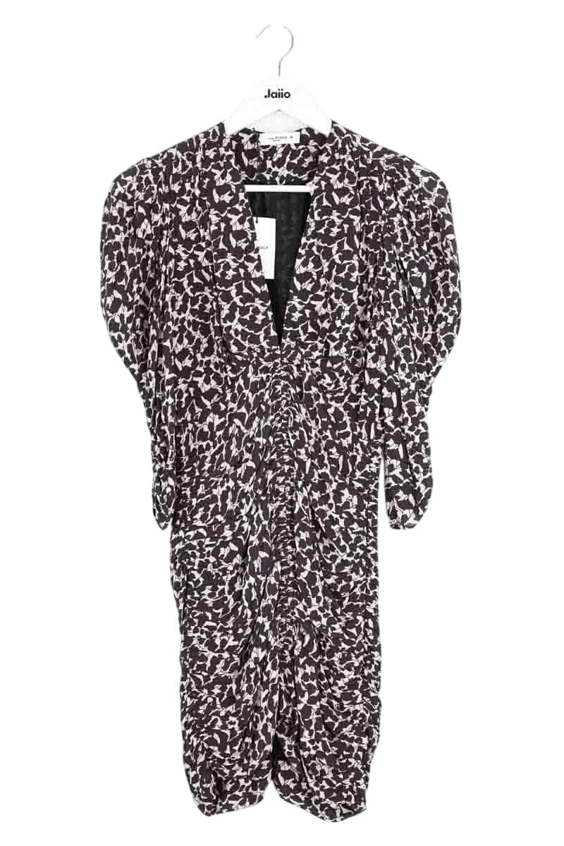 Robe Isabel Marant Étoile Anthracite en Synthétique, taille S - Seconde Main