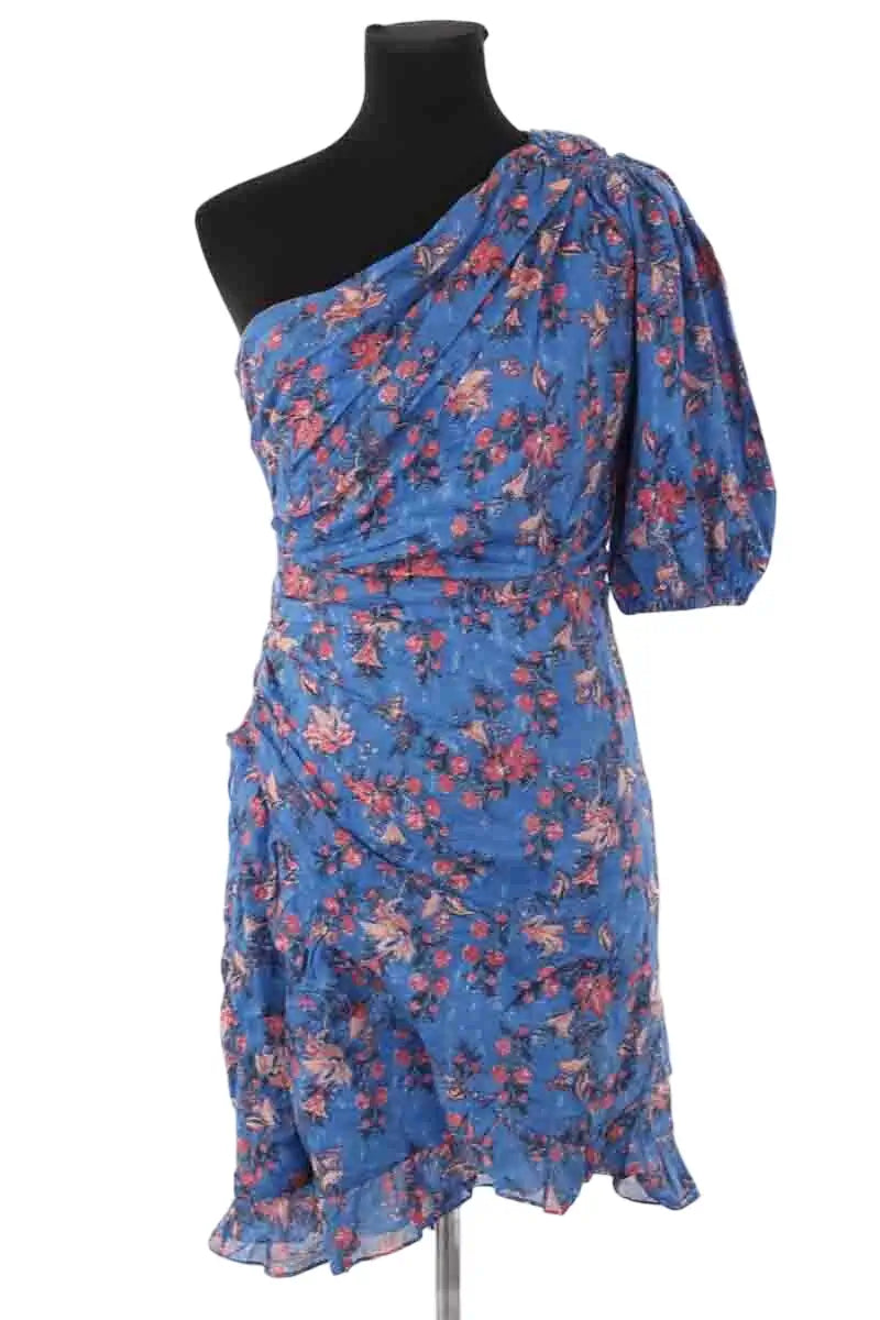 Robe Isabel Marant Étoile Bleu en Coton, taille L - Seconde Main