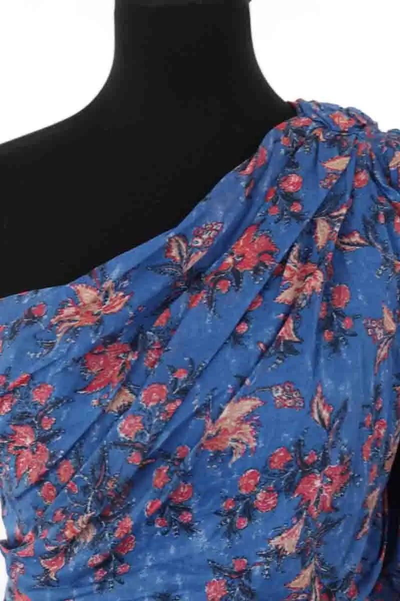 Robe Isabel Marant Étoile Bleu en Coton