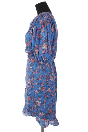 Robe Isabel Marant Étoile Bleu en Coton