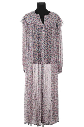 Robe Isabel Marant Étoile Bleu en Soie, taille S - Seconde Main