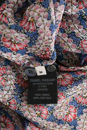 Robe Isabel Marant Étoile Bleu en Soie