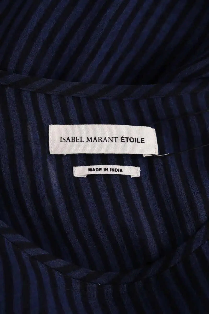 Robe Isabel Marant Étoile Bleu en Viscose