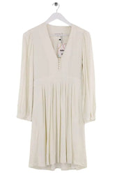 Robe Isabel Marant Étoile Ecru en Synthétique, taille S - Seconde Main
