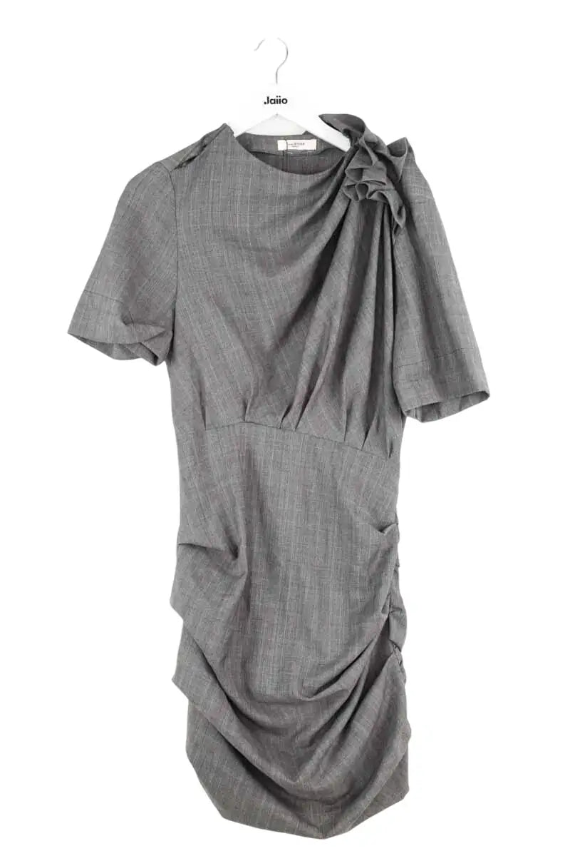 Robe Isabel Marant Étoile Gris en Coton, taille S - Seconde Main