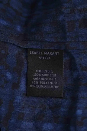 Robe Isabel Marant Étoile Marine en Synthétique