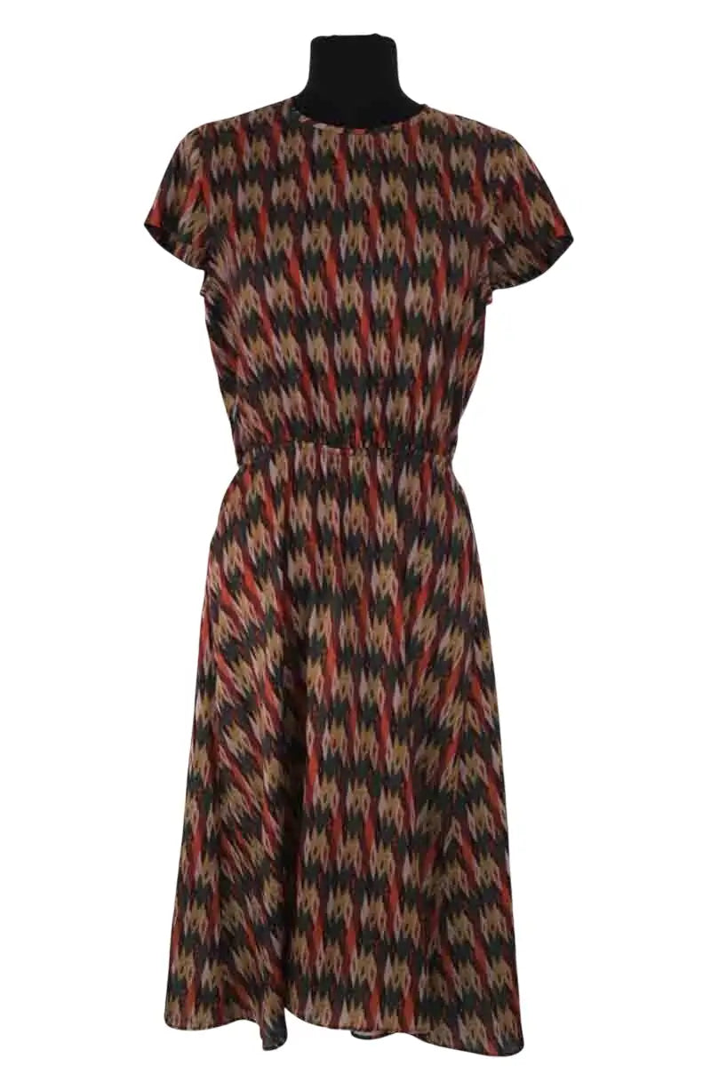 Robe Isabel Marant Étoile Multicolore en Synthétique, taille S - Seconde Main