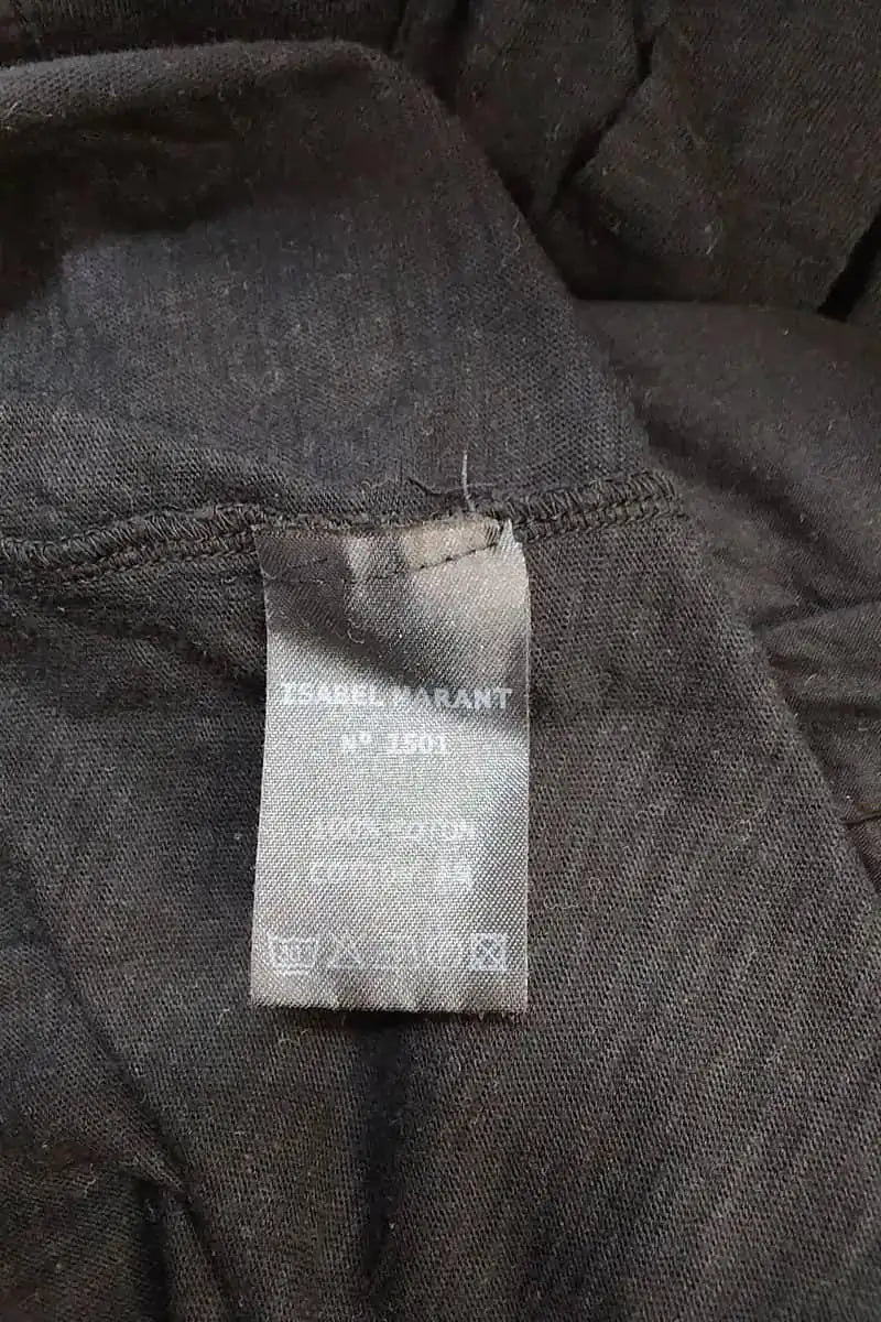 Robe Isabel Marant Étoile Noir en Coton