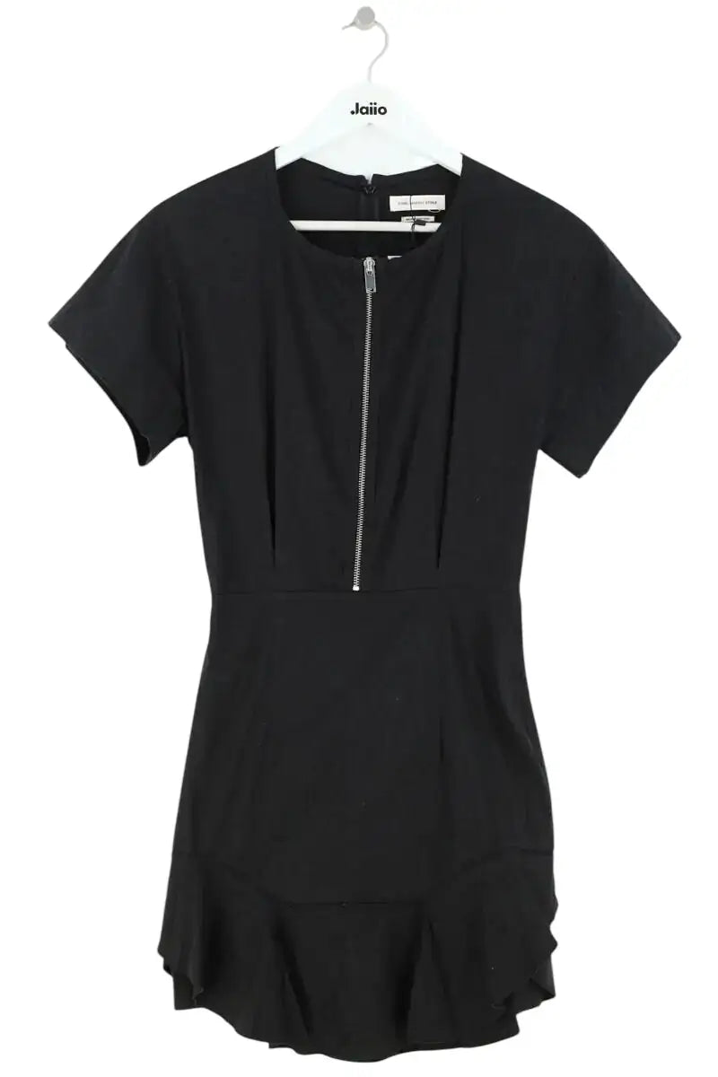 Robe Isabel Marant Étoile Noir en Coton, taille M - Seconde Main