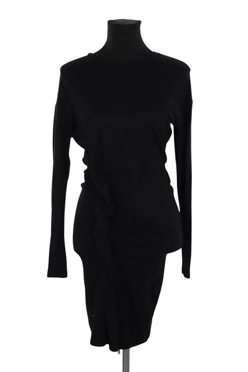 Robe Isabel Marant Étoile Noir en Laine, taille S - Seconde Main