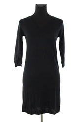Robe Isabel Marant Étoile Noir en Laine, taille S - Seconde Main