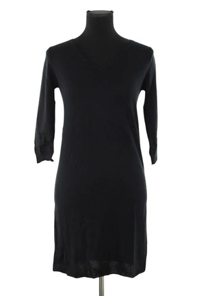 Robe Isabel Marant Étoile Noir en Laine, taille S - Seconde Main