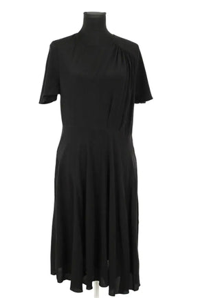 Robe Isabel Marant Étoile Noir en Polyester, taille XL - Seconde Main