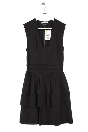 Robe Isabel Marant Étoile Noir en Viscose, taille S - Seconde Main