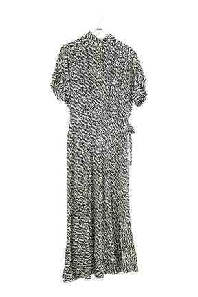 Robe Isabel Marant Étoile Noir en Viscose, taille XS - Seconde Main