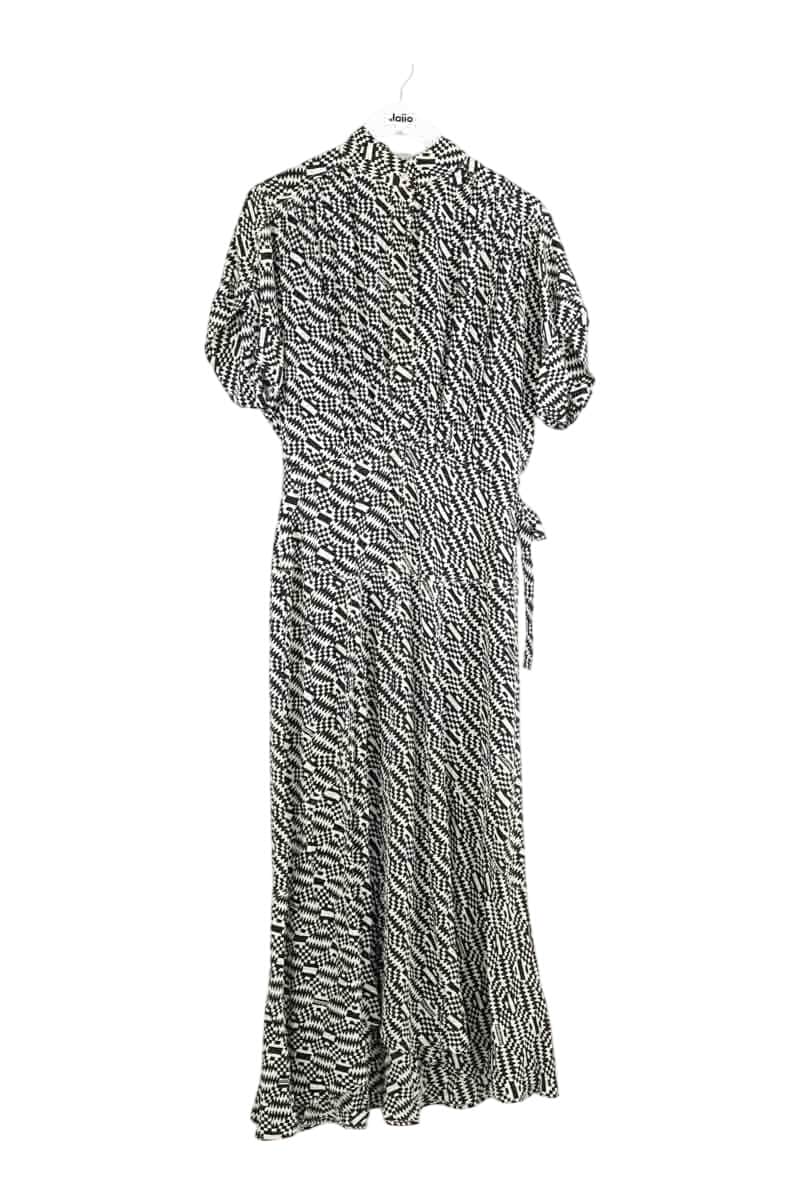 Robe Isabel Marant Étoile Noir en Viscose, taille XS - Seconde Main