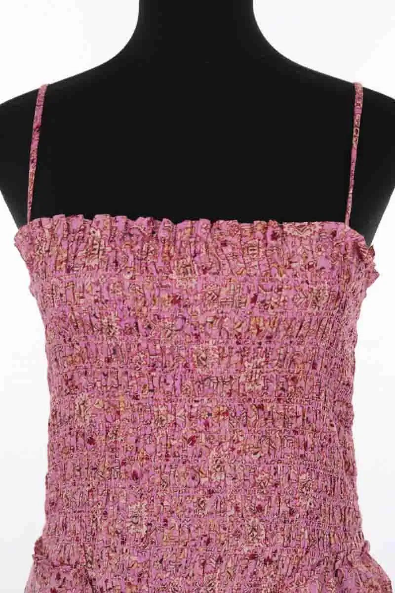 Robe Isabel Marant Étoile Rose en Coton