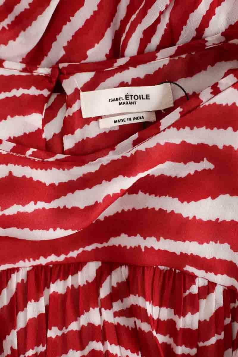 Robe Isabel Marant Étoile Rouge en Viscose