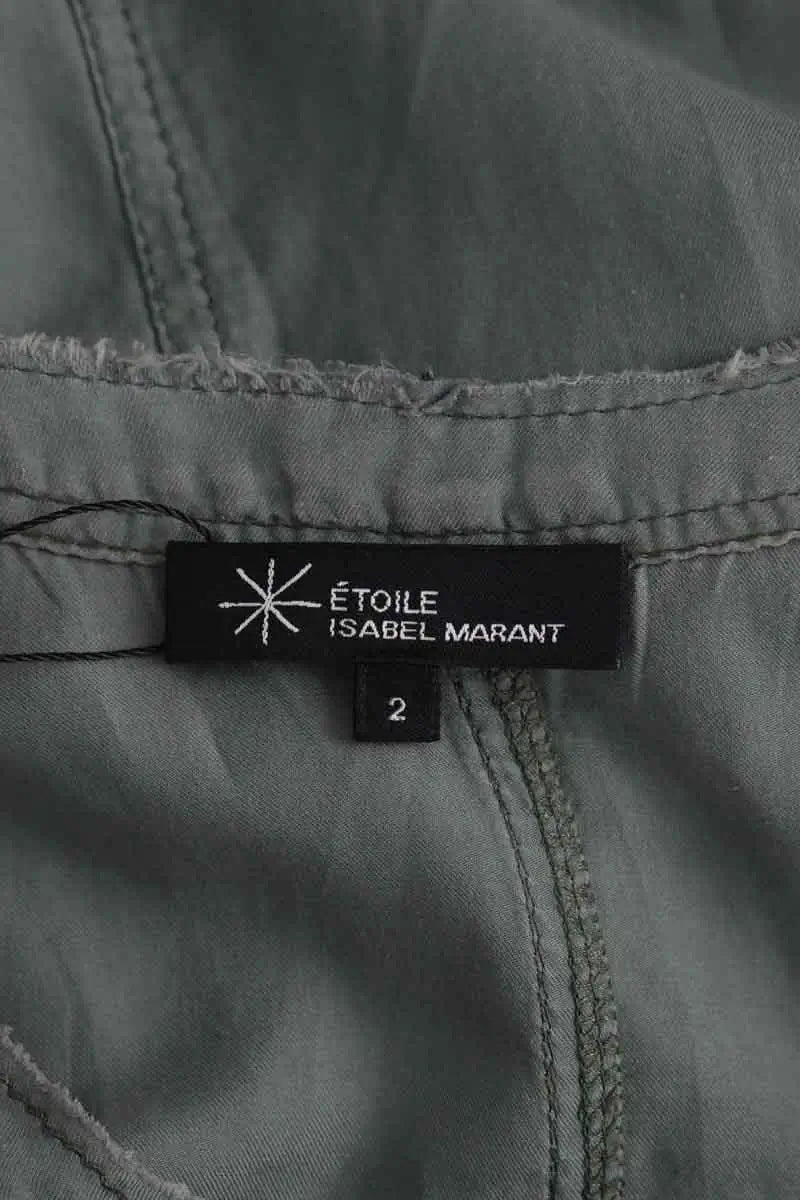 Robe Isabel Marant Étoile Vert en Coton