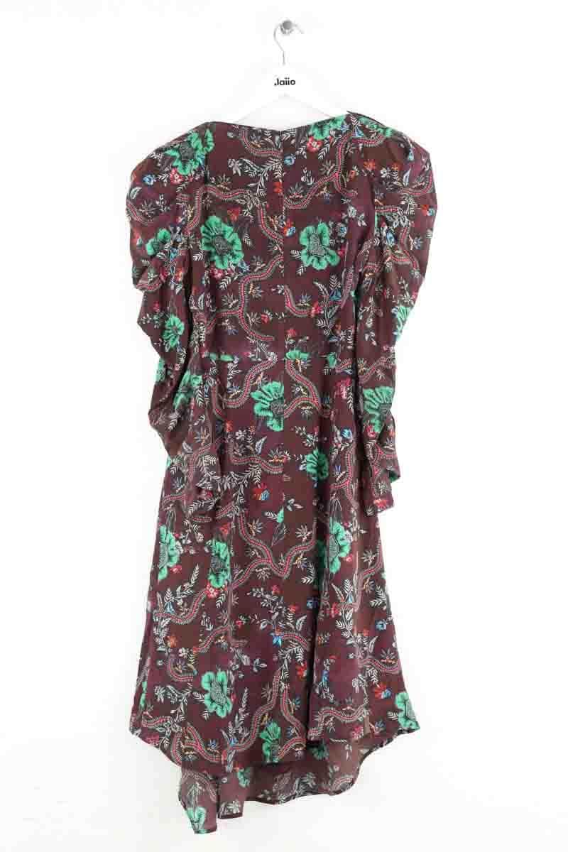 Robe Isabel Marant Marron en Synthétique