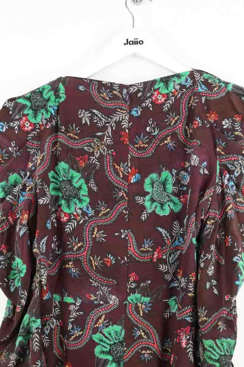 Robe Isabel Marant Marron en Synthétique